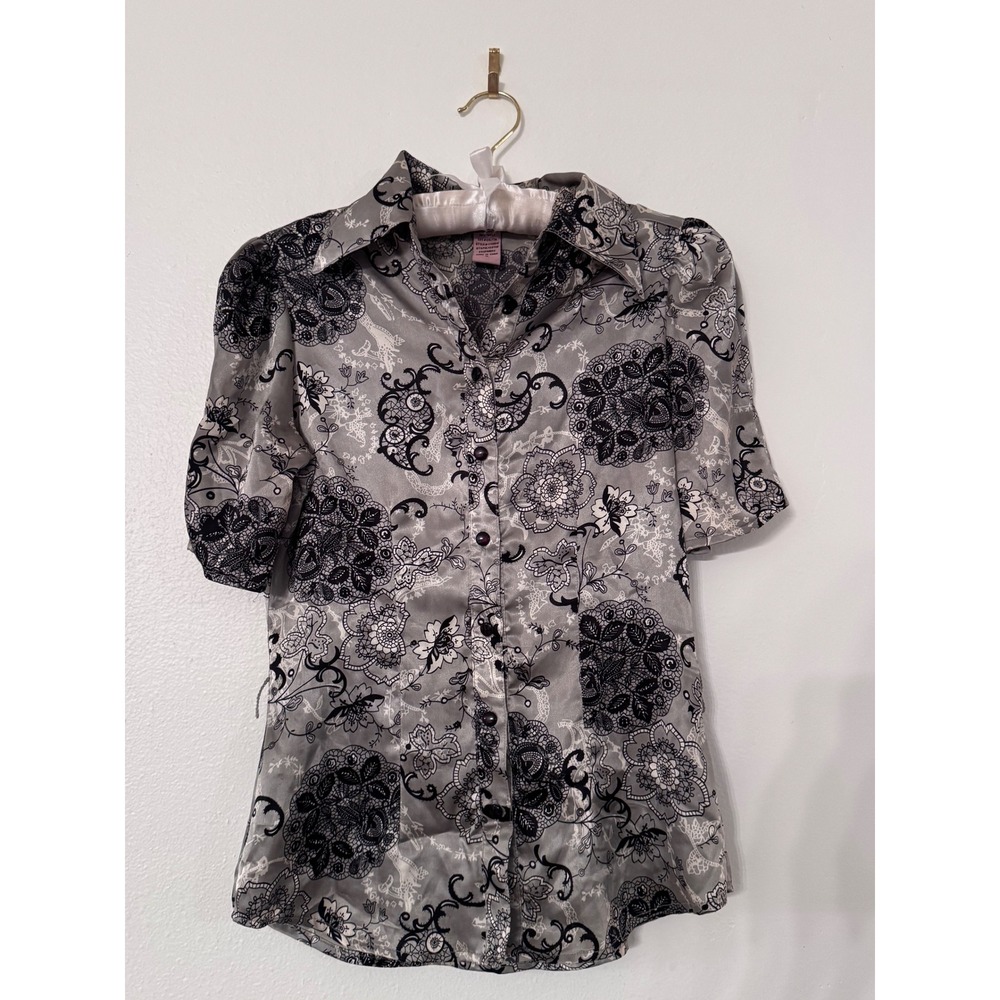 Y2k‎ Paisley Button Down